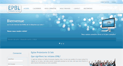 Desktop Screenshot of epbl-stseb.fr